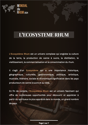 Écosystème Rhum